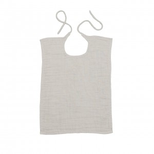 Numero 74 Baby Bib Square  Powder