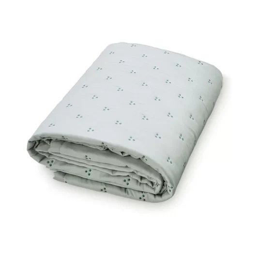 Cam Cam Quilt Dot Dark Green Baby