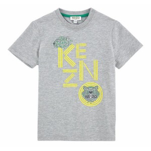 Kenzo AW16 Short Sleeve T-Shirt Marle Grey