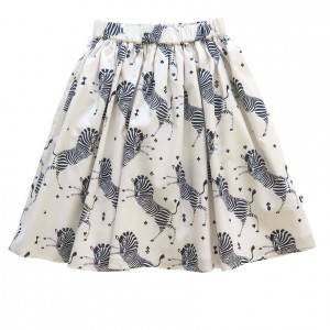 Phoenix And The Fox AW17 Georgia Skirt - Mareilles Zebra Cream