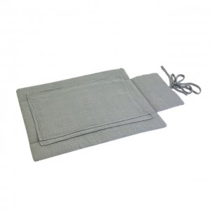 Numero 74 Travel Changing Pad Silver Grey