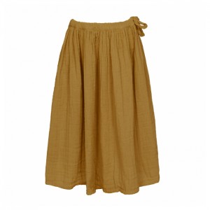 Numero 74 Ava Girl Maxi Skirt Gold