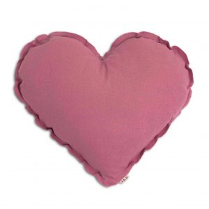 Numero 74 Heart Cushion Baobab Rose Medium 42cm