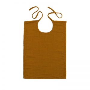 Numero 74 Baby Bib Square Gold