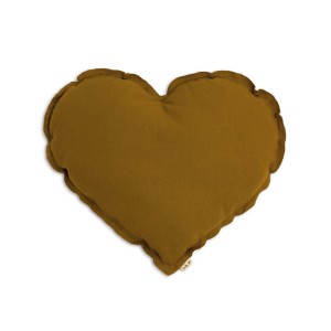 Numero 74 Heart Cushion Gold Small 30cm