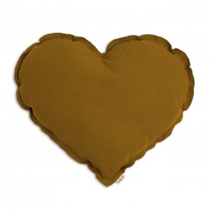 Numero 74 Heart Cushion Gold Medium 42cm