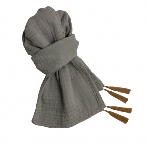 Numero 74 Mum Scarf Silver Grey