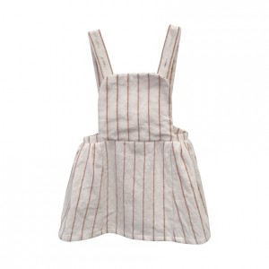 Carlie Ballard Baby Mia Dress White Stripe