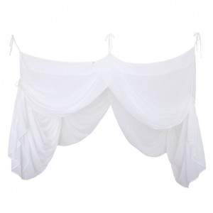 Numero 74 Bed Drape Double White