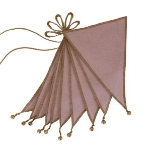 Numero 74 Garland Bunting Flags Dusty Pink