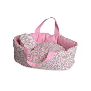Egmont Carry Cot Soft Flower Pink Small