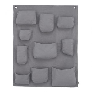 Numero 74 Wall Pocket Stone Grey