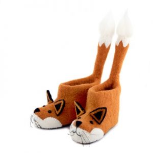 Sew Heart Felt Finlay The Fox Slippers