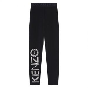 Kenzo Kids AW17 Leggings Kenzo Logo Black
