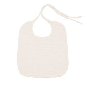 Numero 74 Baby Bib Round Natural