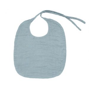 Numero 74 Baby Bib Round Sweet Blue