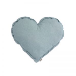 Numero 74 Heart Cushion Sweet Blue Small 30cm