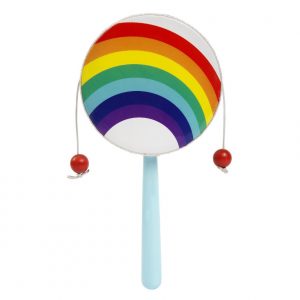 Sunnylife Rainbow Rattle Drum