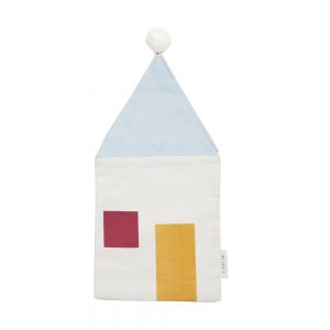 Fabelab Cozy House Gift Bag Blue / Red / Yellow