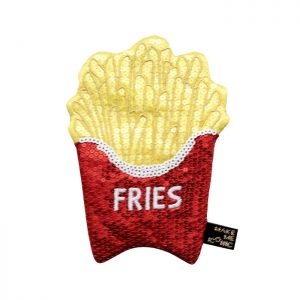 Make Me Iconic Sequin Purse Fries