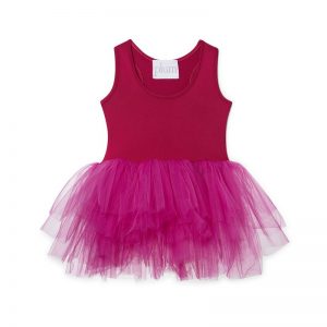 Plum NYC B.A.E Racer Back Tutu Olivia Magenta