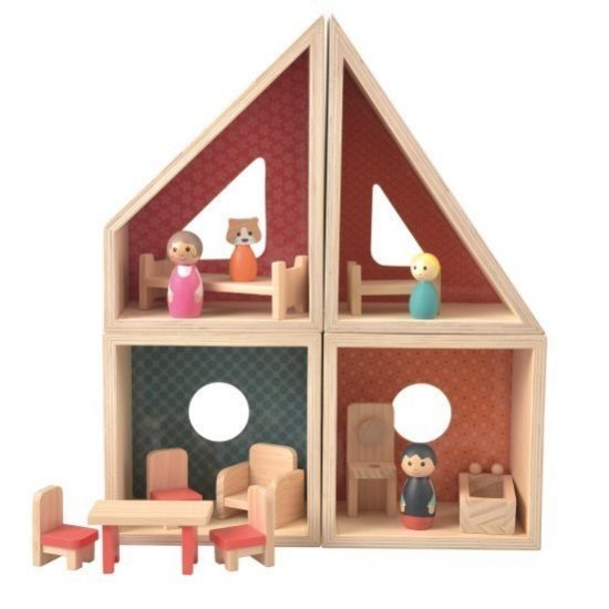 Egmont Wooden Modular Doll House Leo & Bella