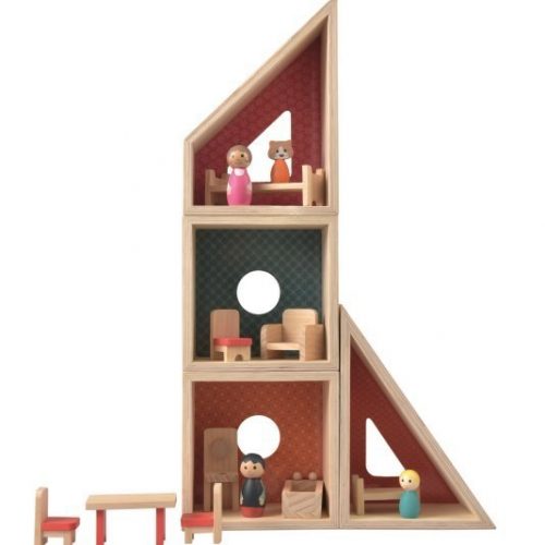 Egmont Wooden Modular Doll House Leo & Bella
