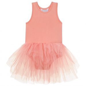 Plum NYC B.A.E Racer Back Tutu Poppy Peach