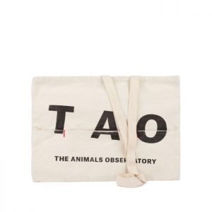 The Animal Observatory SS18 Canvas Apron Bag White TAO