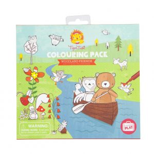 Tiger Tribe Colouring Pack- Woodland Friends
