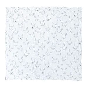 Mister Fly Muslin Wrap Bunny Allover Print