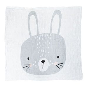 Mister Fly Muslin Wrap Bunny Face