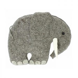 Fiona Walker Felt Cushion Elephant