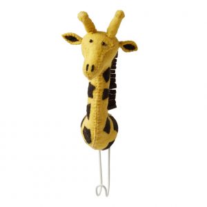 Fiona Walker Single Head Felt Giraffe Hook