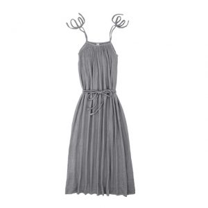 Numero 74 Mia Dress Mum Long Dress Stone Grey