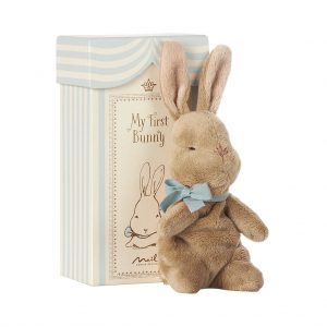 Maileg My First Bunny In Box Blue