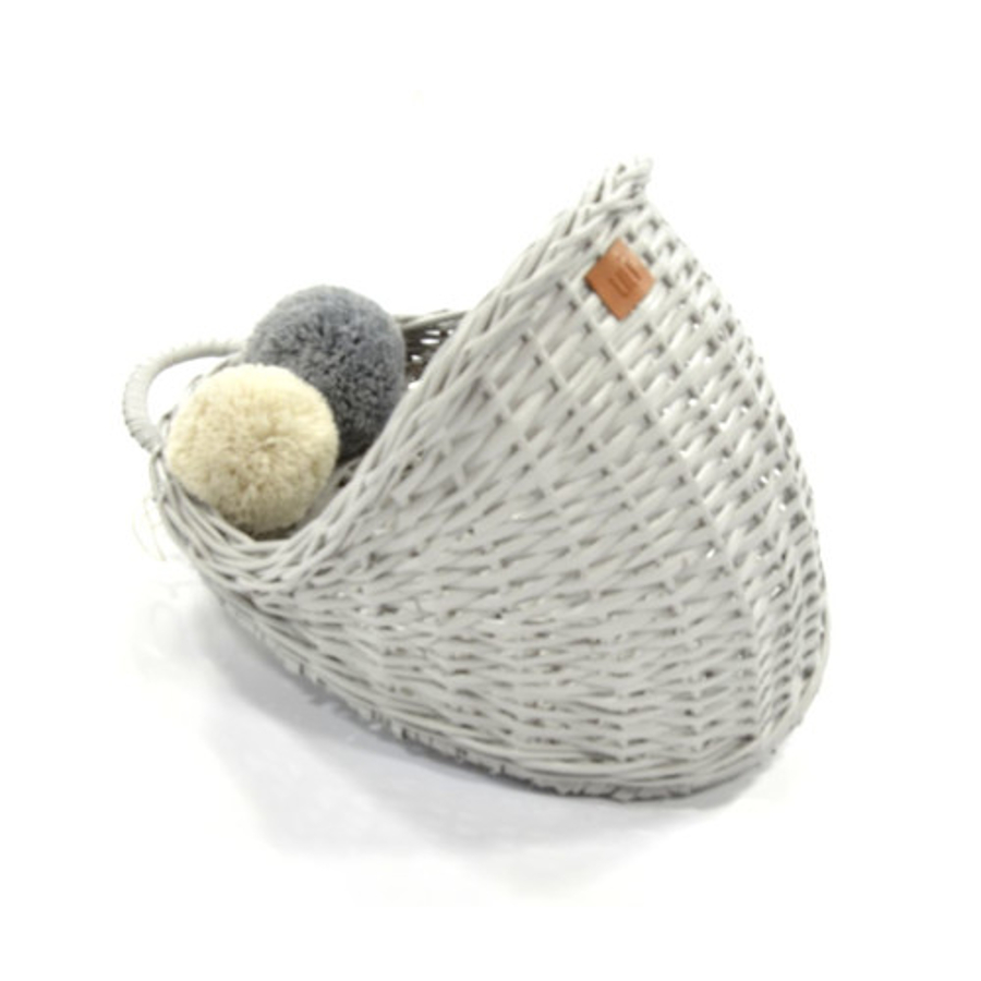 toy basket grey