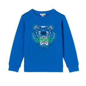 Kenzo Kids SS18 Sweatshirt Tiger Royal Blue