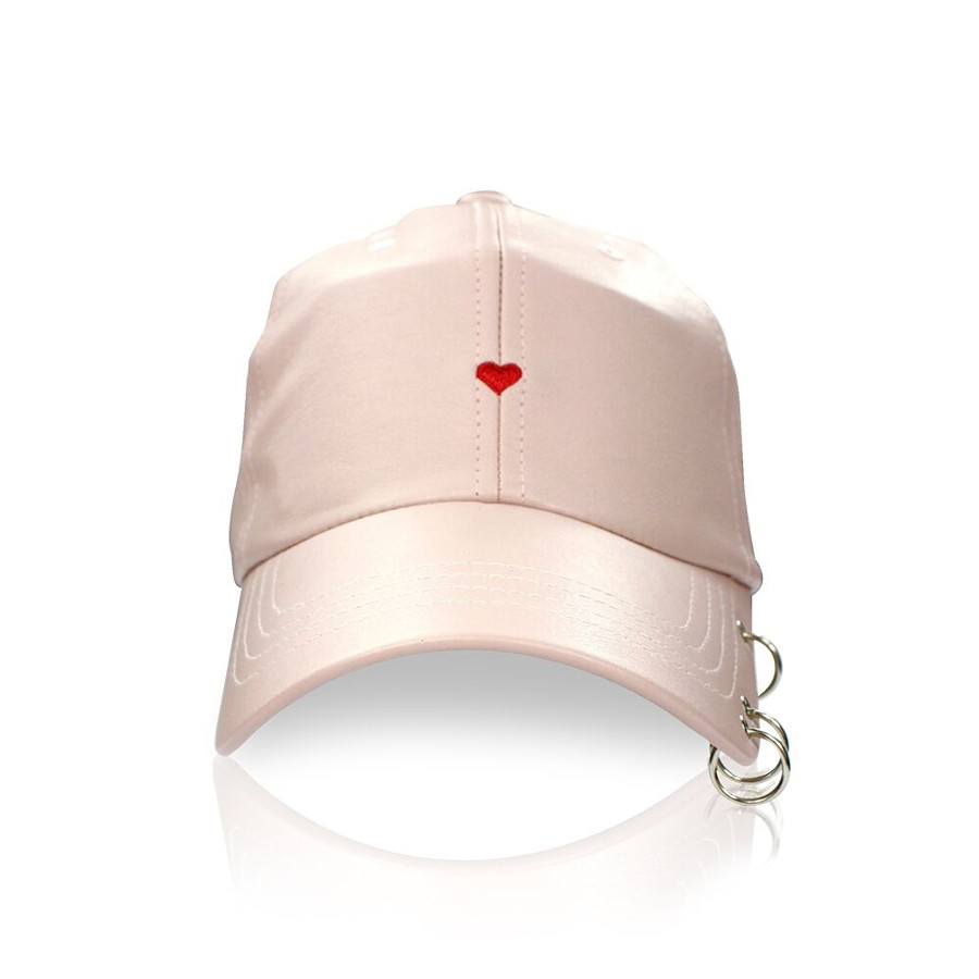 Milk & Soda Rings Cap Pink - Leo & Bella