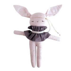 Elliefunday Doll Mademoiselle Mille Lapin Bunny Pink / Purple