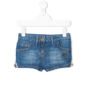 Zadig & Voltaire Kids SS18 Star Patch Denim Shorts