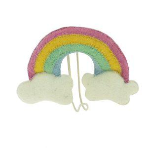 Fiona Walker Single Mini Rainbow and Cloud Hook