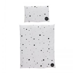 OYOY Dolls Bedding Dot Black / White