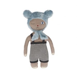 OYOY Doll Topsi Bear Blue