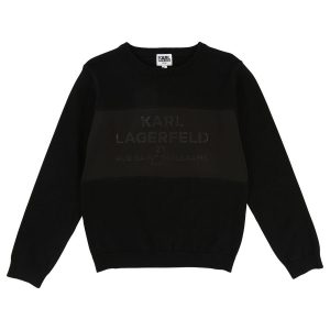 Karl Lagerfeld Kids Karl Paris Sweater Black