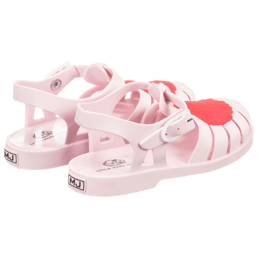 girls pink jelly shoes