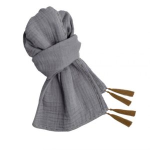 Numero 74 Mum Scarf Stone Grey