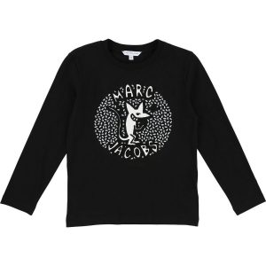 Little Marc Jacobs SS18 Long Sleeve T-Shirt Black