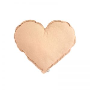 Numero 74 Heart Cushion Pale Peach Small 30cm