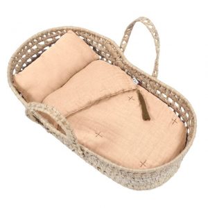 Numero 74 Doll Bedding Pale Peach (Basket Not Included)